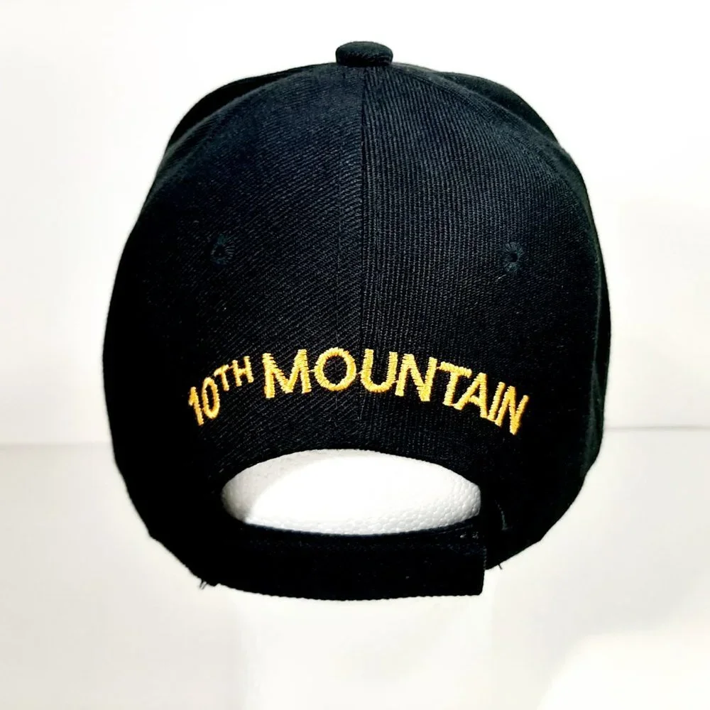 US Army 10th Mountain Division Men's Ball Cap Hat